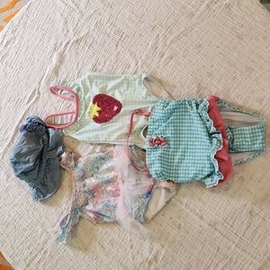 Girl's swimsuit bundle 24m/2T